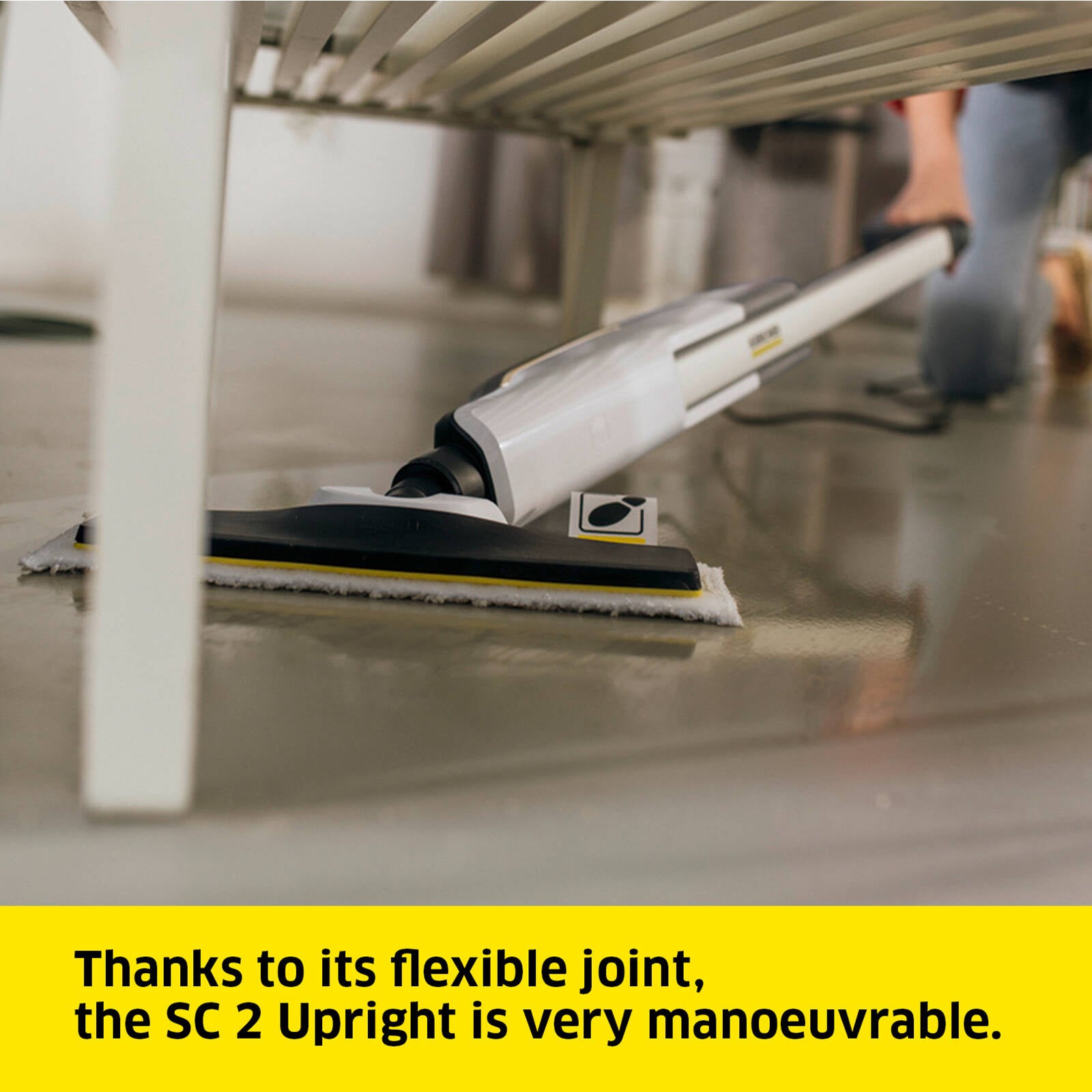 Karcher SC2 White Upright Steam Cleaner - Image 6 of 7