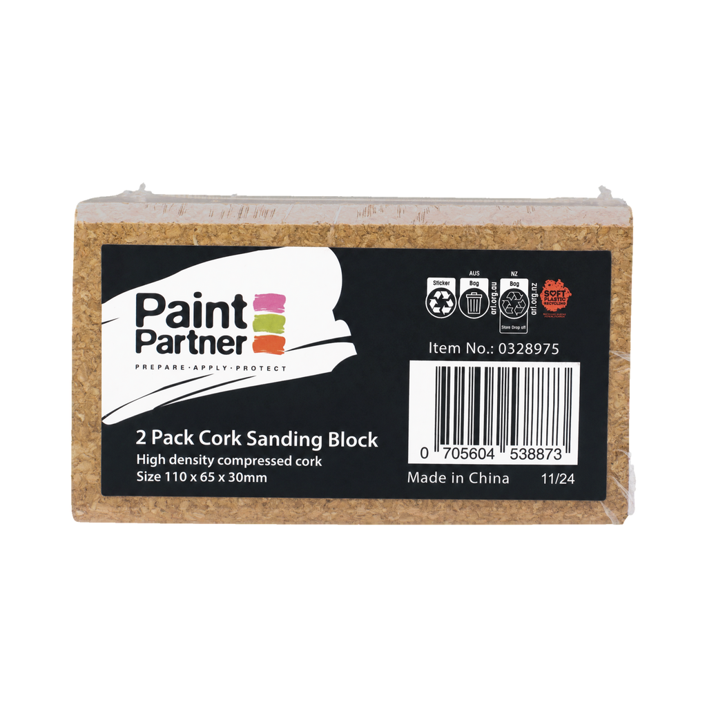 Paint Partner Cork Sanding Block - 2 Pack - Image 3 of 5