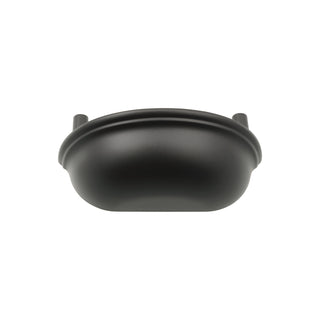 Prestige 64mm Black Hampton Cup Pull Handle - 4 Pack