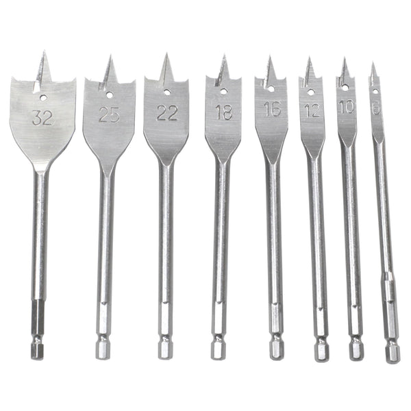 Craftright 8 Piece Spade Bit Set