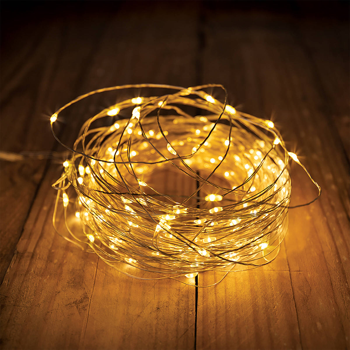 Lytworx Warm White Solar Micro LED Wire Lights - 250 Pack - Image 2 of 2