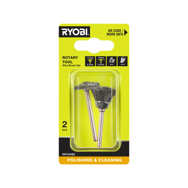 Ryobi Wire Brush - 2 Pack
