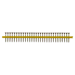 Simpson Strong-Tie 6G x 42mm Zinc Yellow Quik Drive Collated Plaster Screw - 500 Pack