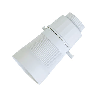 DETA White Push Bar Switch Lamp Holder