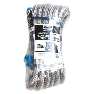 GRUNT 19mm x 9m 9000Kg Kinetic Nylon Recovery Rope