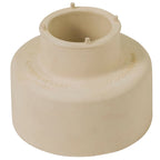 Deks 40mm White Rubber Pan Cone - Image 1 of 3