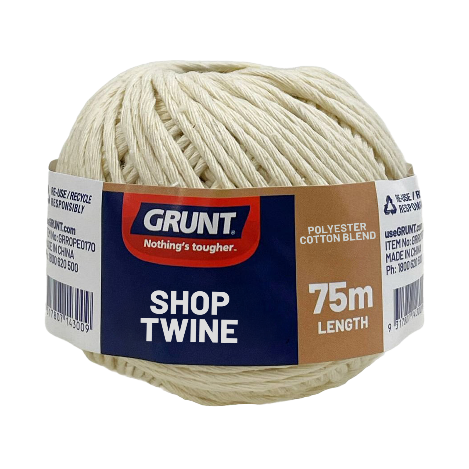GRUNT 75m Polyester Cotton Blend Shop Twine - Image 5 of 8