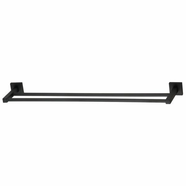 Mondella 620mm Chrome Rococo Double Towel Rail