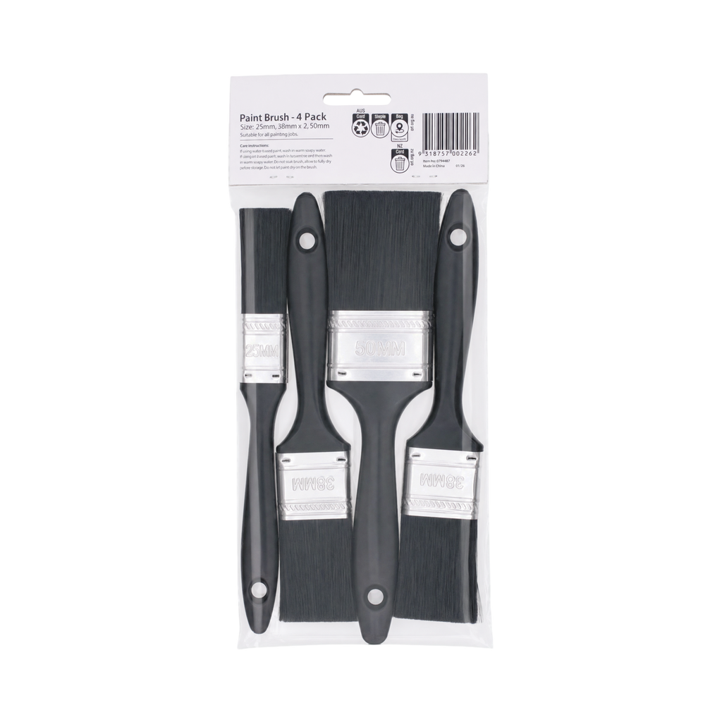 Paint Partner 4 Piece Paint Brush Set - Image 5 of 5