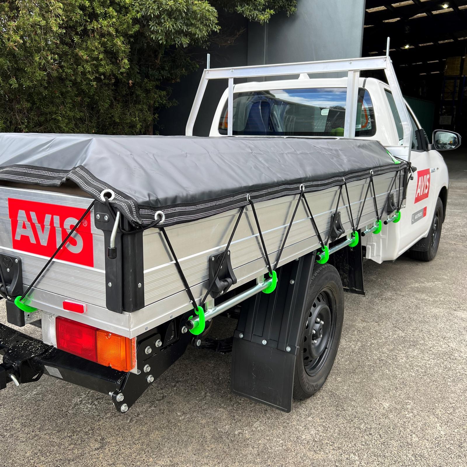 Lion 2 x 2.5m Single Cab Ute Reflx AquaTech Cargo Cover - Image 14 of 16