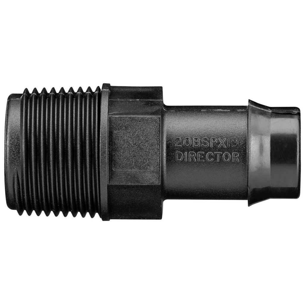 Pope 19mm Tail x 20mm BSP Male Director - Single - Image 5 of 5