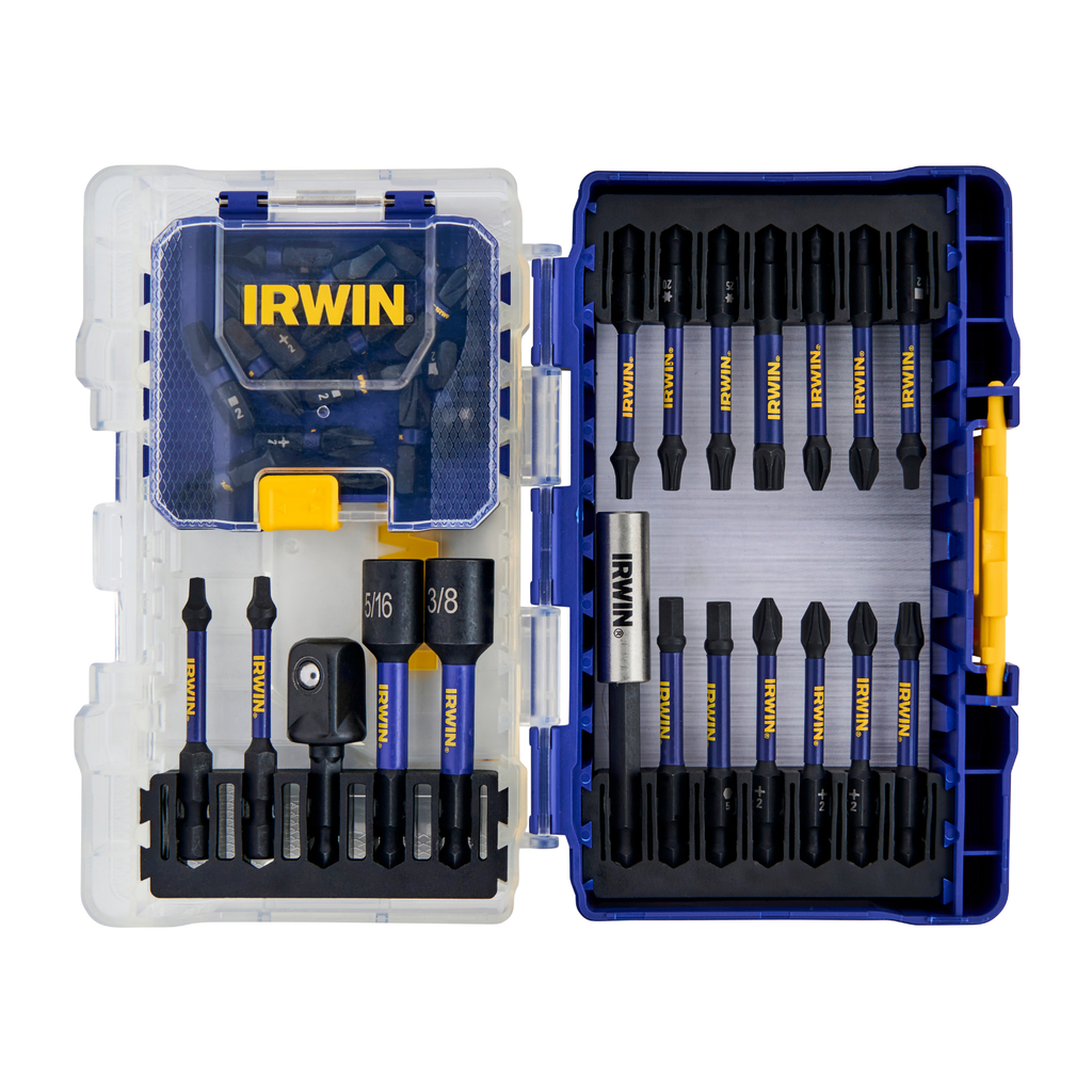 IRWIN 35 Piece Screwdriver Bit Set IWAF35PCSET - Image 1 of 2