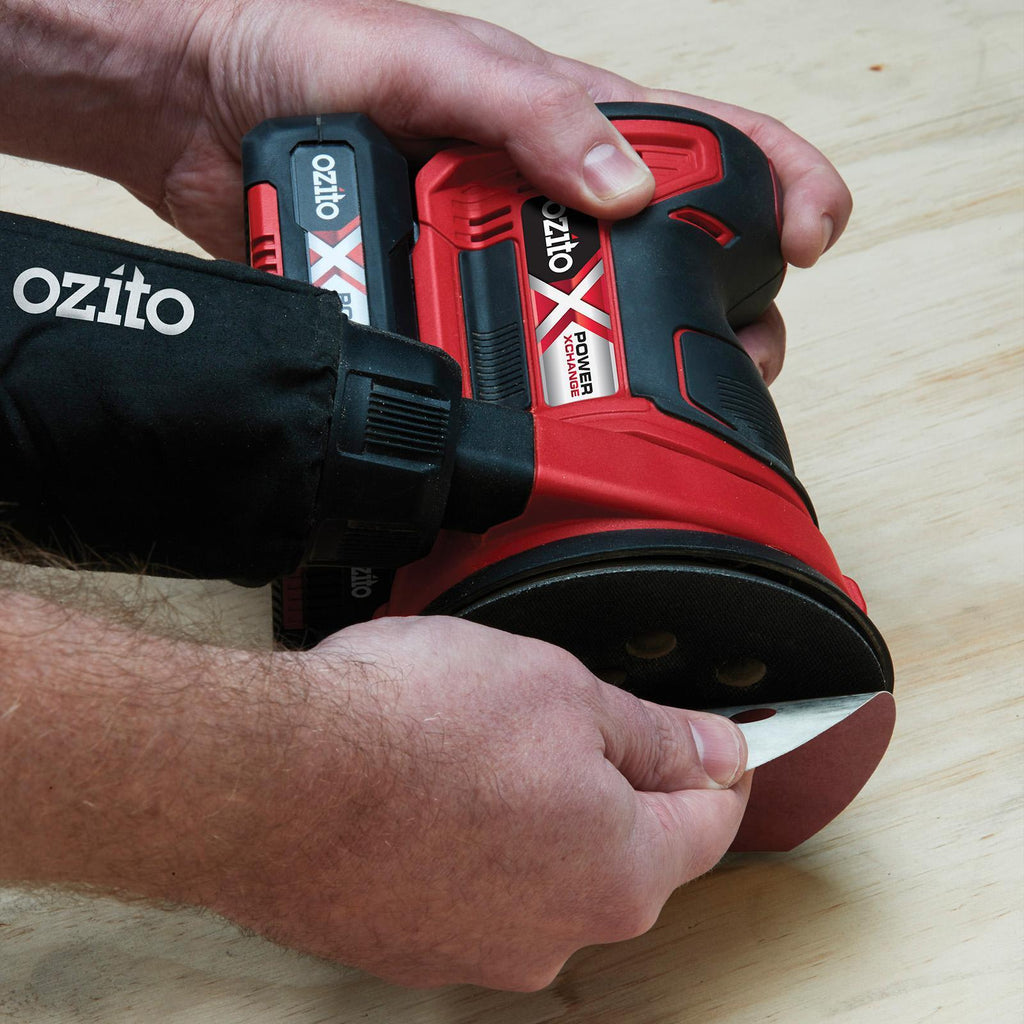 Ozito PXC 18V Cordless 125mm Random Orbital Sander PXROS-125 - Skin Only - Image 4 of 7