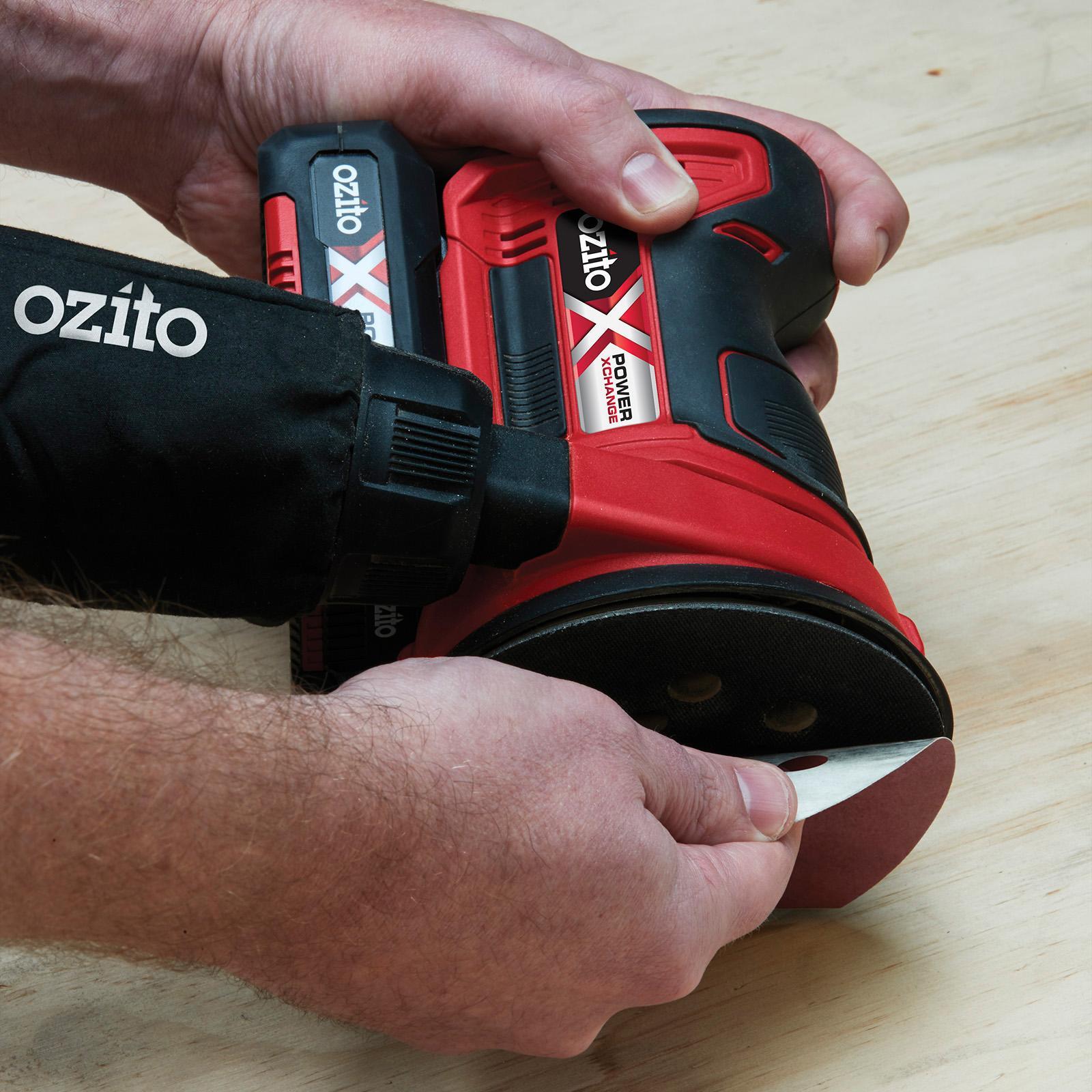 Ozito PXC 18V Cordless 125mm Random Orbital Sander PXROS-125 - Skin Only - Image 4 of 7