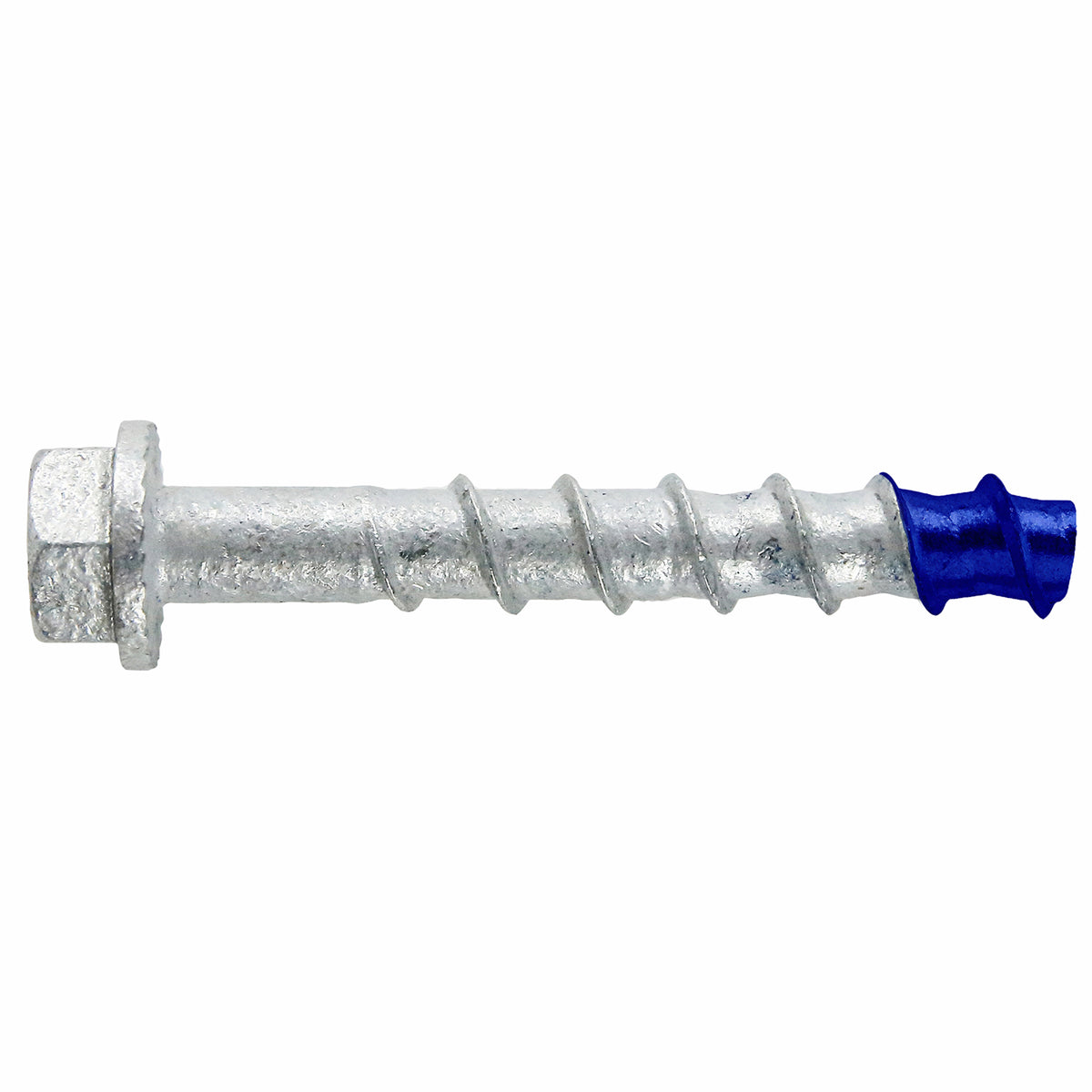 DeWALT 8 x 100mm Blue Tip Galvanised Hex Screw Bolt - 4 Pack - Image 1 of 1