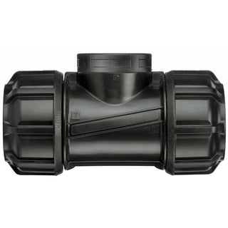 Philmac Metric 20mm x 20mm x 3/4" Poly x Poly x FI BSP Pipe Tee