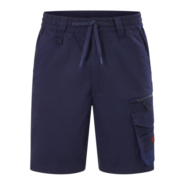 Hard Yakka Men's Navy Tough Utility Mid Length Shorts - Size 87R