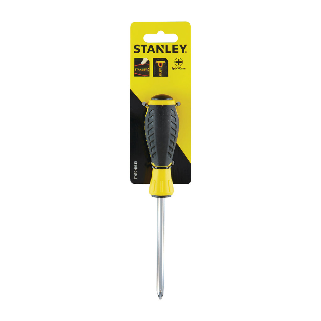 Stanley 2 x 100mm Phillips Head Essentials Screwdriver - Image 2 of 4