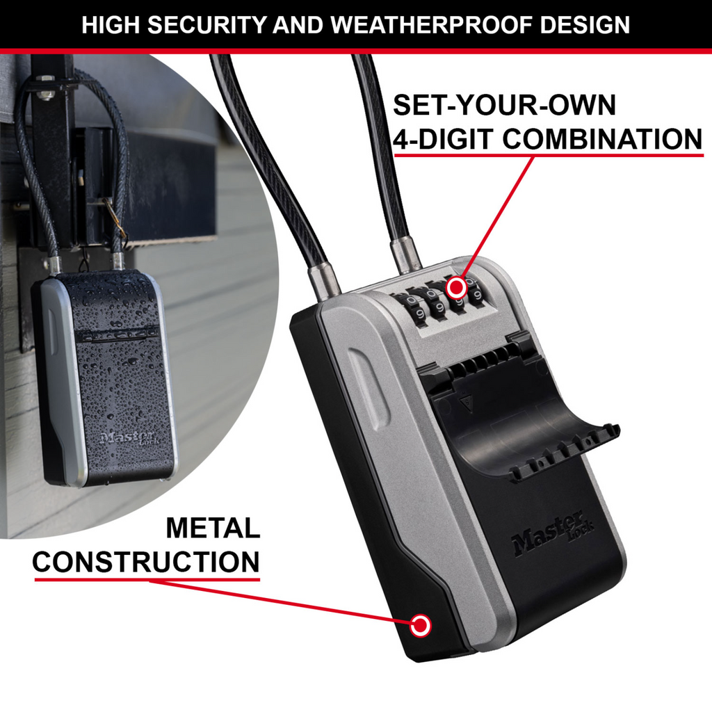 Master Lock Cable Next Gen Key Safe - Image 3 of 16