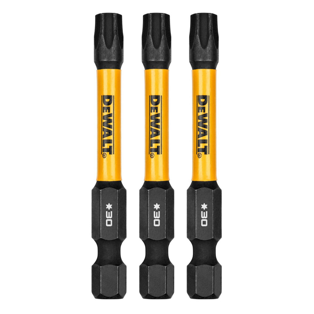 DeWALT FLEXTORQ 57mm TX30 Screwdriver Bit DWAF2TX30IR3 - 3 Pack - Image 1 of 3