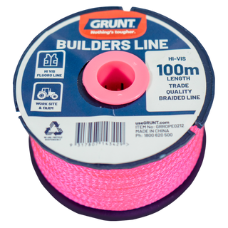 GRUNT 100m Fluorescent Builders Line