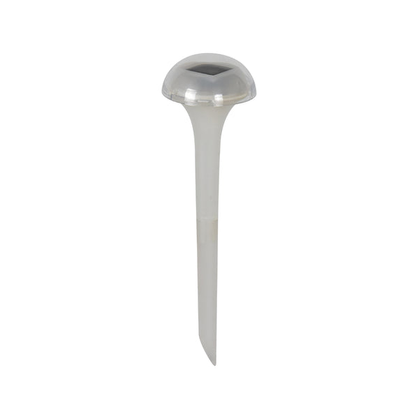 Click 25cm Mushroom Colour Changing Solar LED Pathway Light
