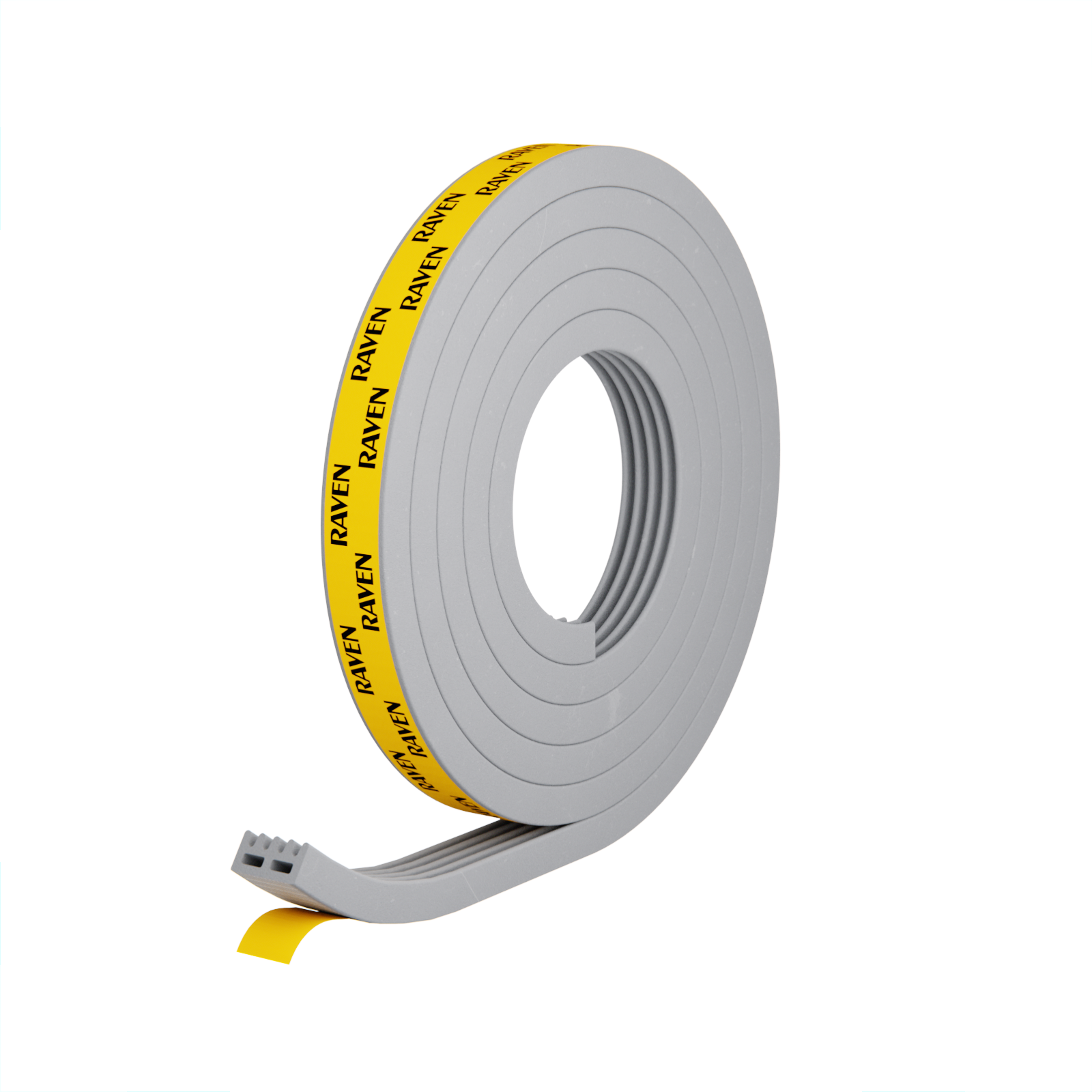 Raven 2000mm White RP108 Self Adhesive Weather Strip - White - Image 2 of 7