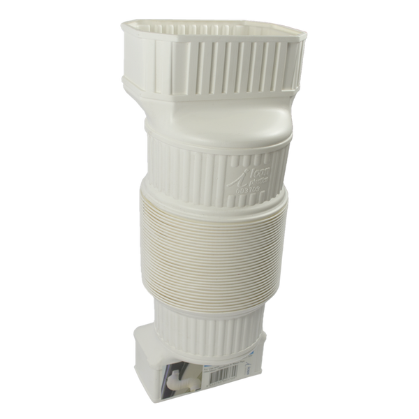 Icon Plastics Plumber's Elbo Flexible Downpipe Connector