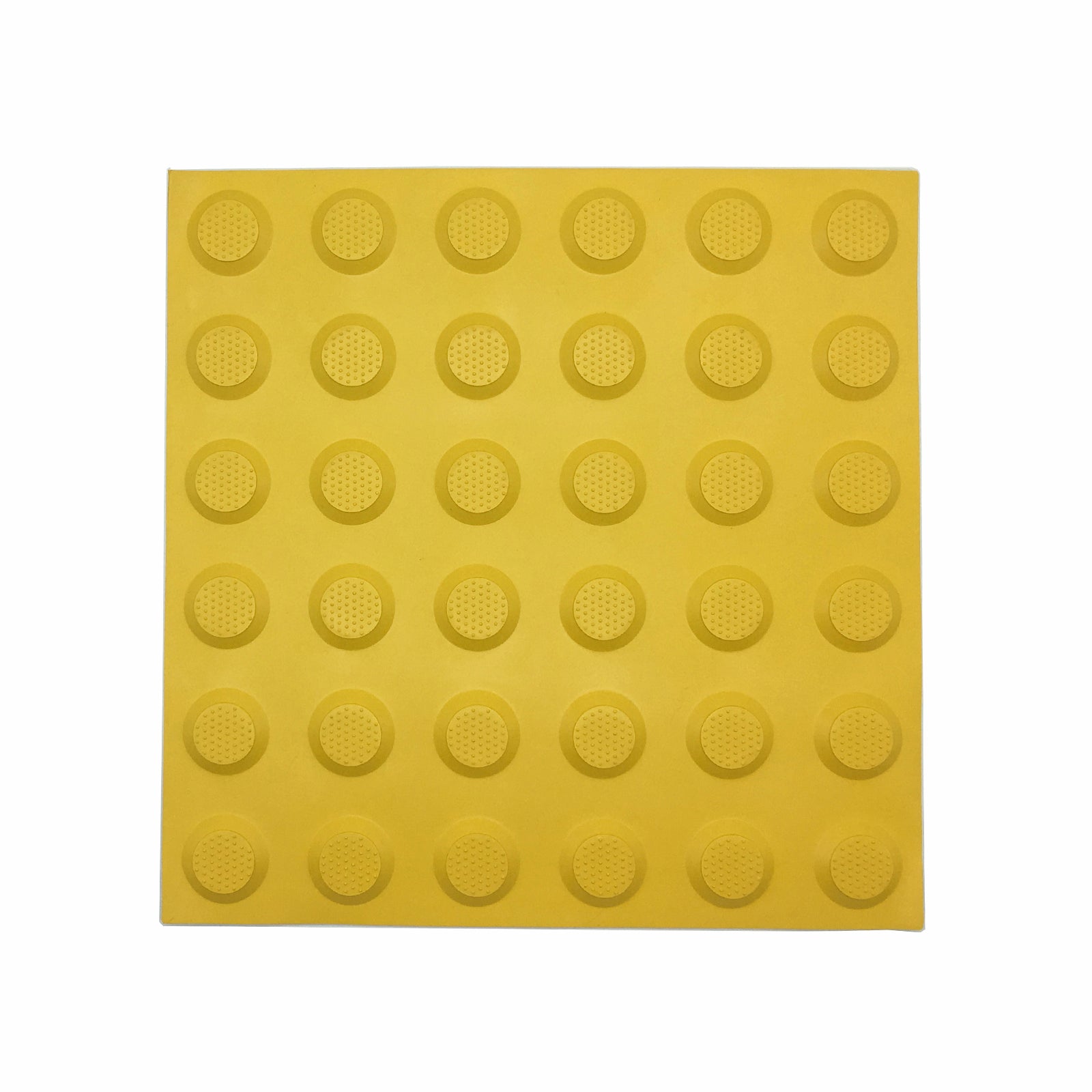 Brutus Yellow Stud Tactile Ground Surface Indicator Mats - 3 Pack - Image 1 of 1