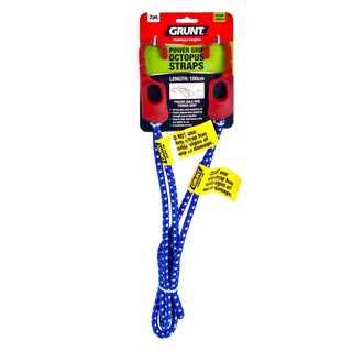 Grunt 1m Tie Down Octopus Straps - 2 Pack