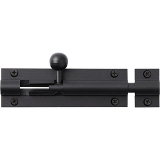 Delf Trade 100 x 32 x 9.5mm Matt Black Barrel Bolt