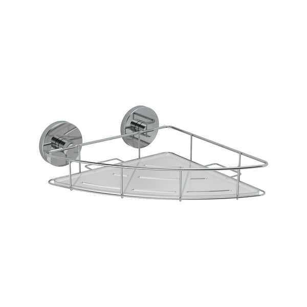 Fusion-Loc 16kg Stainless Steel Estate Corner Shower Caddy