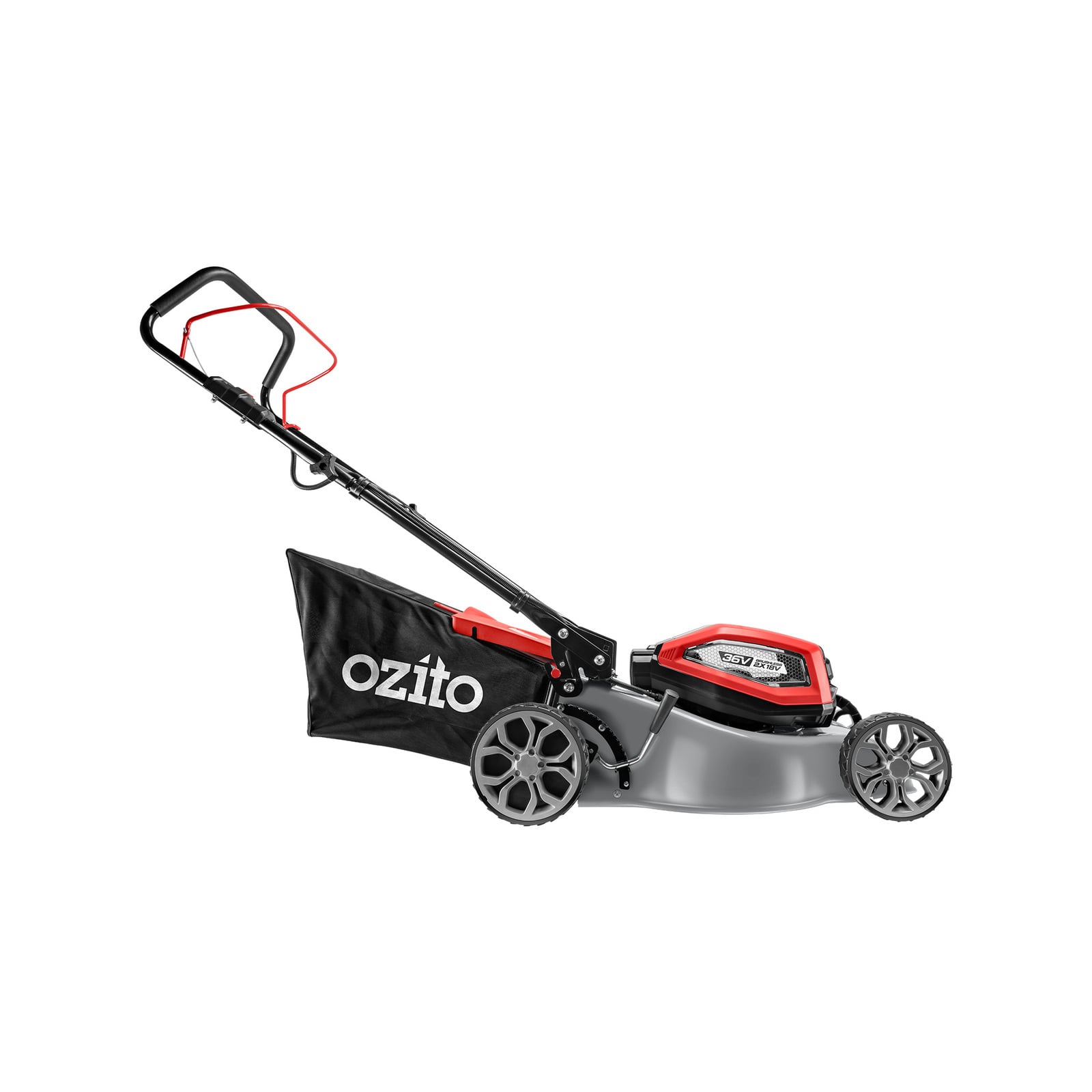 Ozito PXC 36V (2 x 18V) 460mm Brushless Steel Deck Lawn Mower 4.0Ah Kit PXBMK-4047 - Image 6 of 7