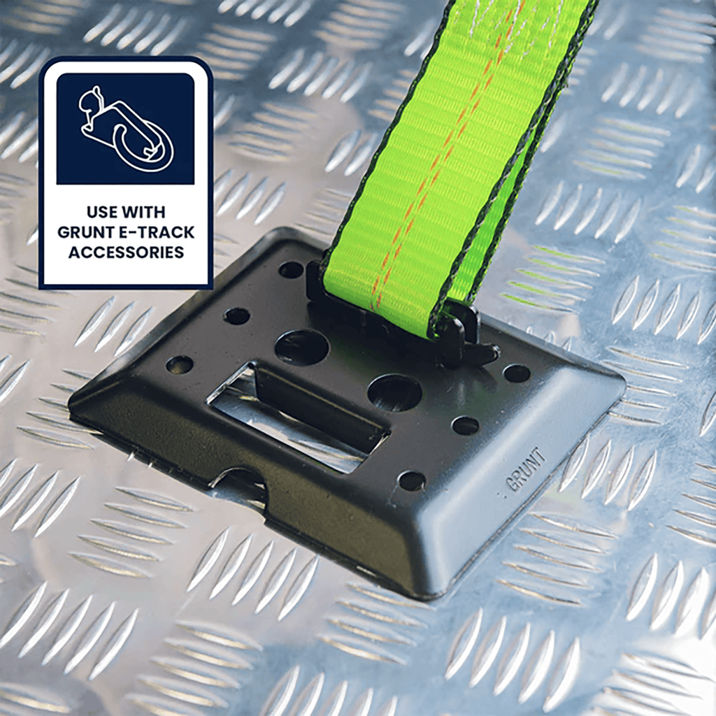 GRUNT Black E-Track Versatile Fixing Plate - Image 10 of 10