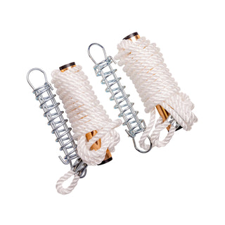Polytuf 6mm x 3m Guy Rope With Runner And Trace Spring - 2 Pack