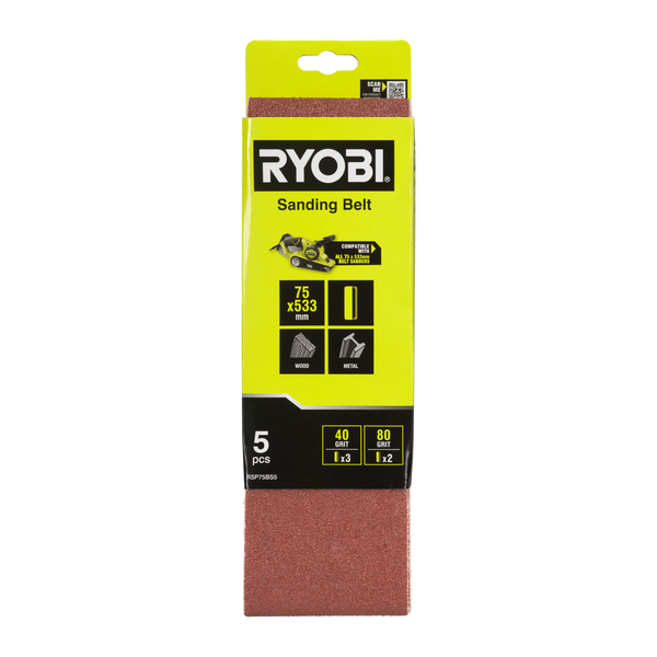 Ryobi 5-Piece Belt Sanding Set