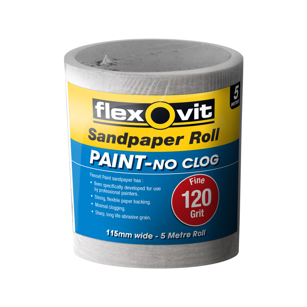 Flexovit No Clog 5m Sanding Roll
