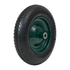 Saxon 14" Green Pix and Mix Wheelbarrow Wheel - Image 1 of 12