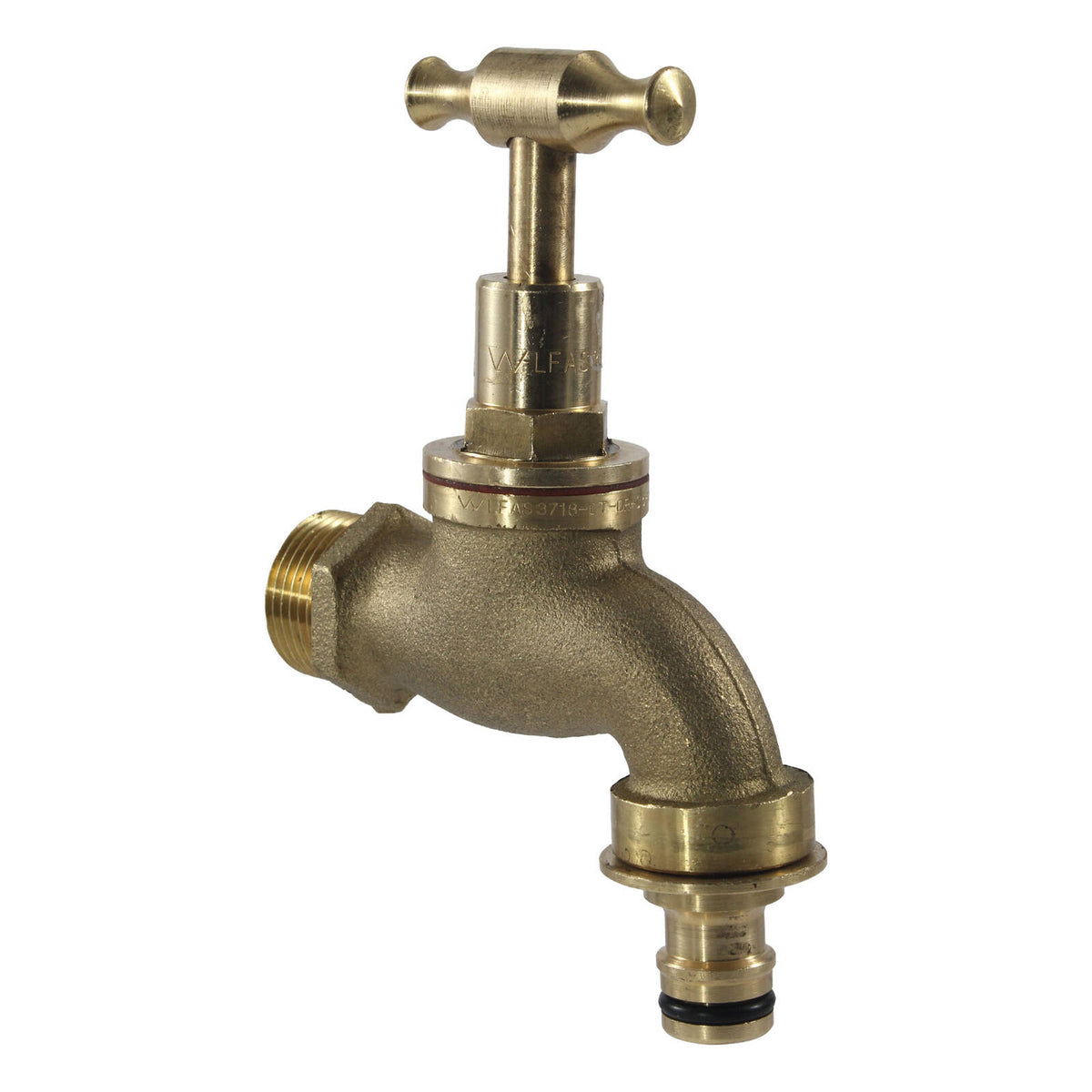 FIX-A-TAP 19mm 3/4" Lead-Free Brass T-Handle Tap 'N' Snap - Image 1 of 3
