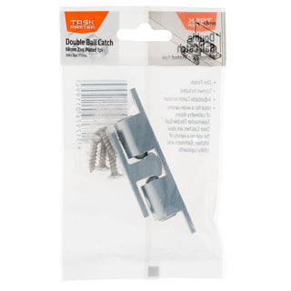 Taskmaster 58mm Zinc Double Ball Catch - 58mm