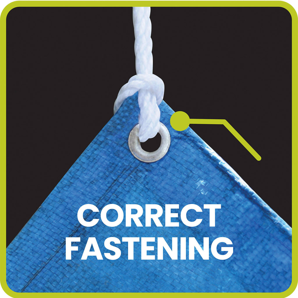 Jack 1.2 x 1.8m Medium Duty Tarpaulin - Image 11 of 11