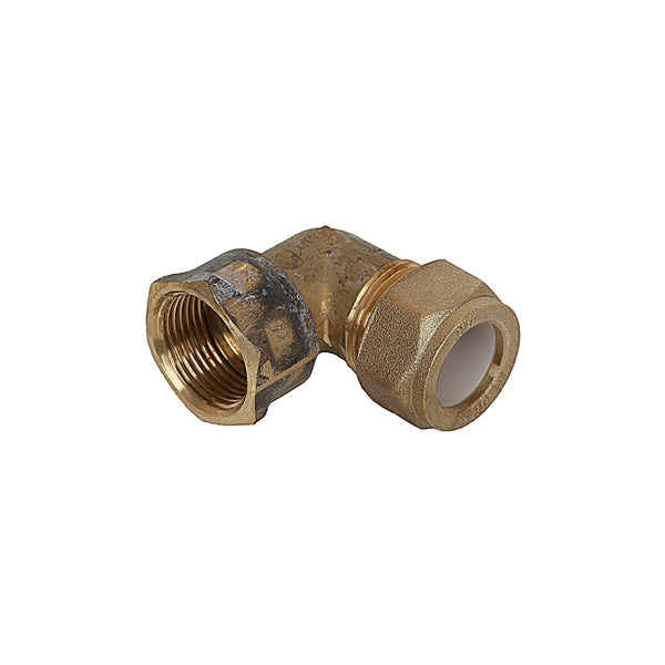 Brasshards 15C x 15FI Brass Female Compression Elbow LF