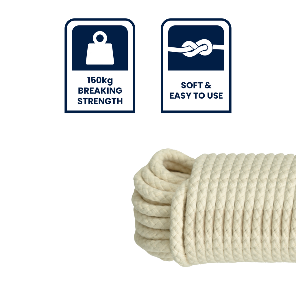 GRUNT 12mm x 15m Polyester Cotton Cord - Image 6 of 8