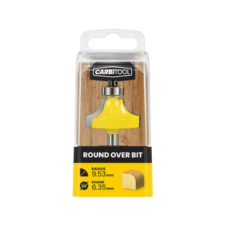 Carbitool 9.53mm RAD Router Bit