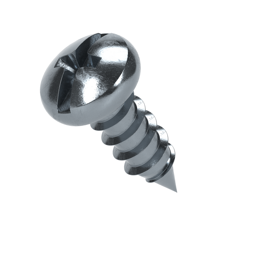 Buildex 14G x 18mm Zinc Plated Self Tapping Sheet Metal Screws - 100 Pack - Image 2 of 3