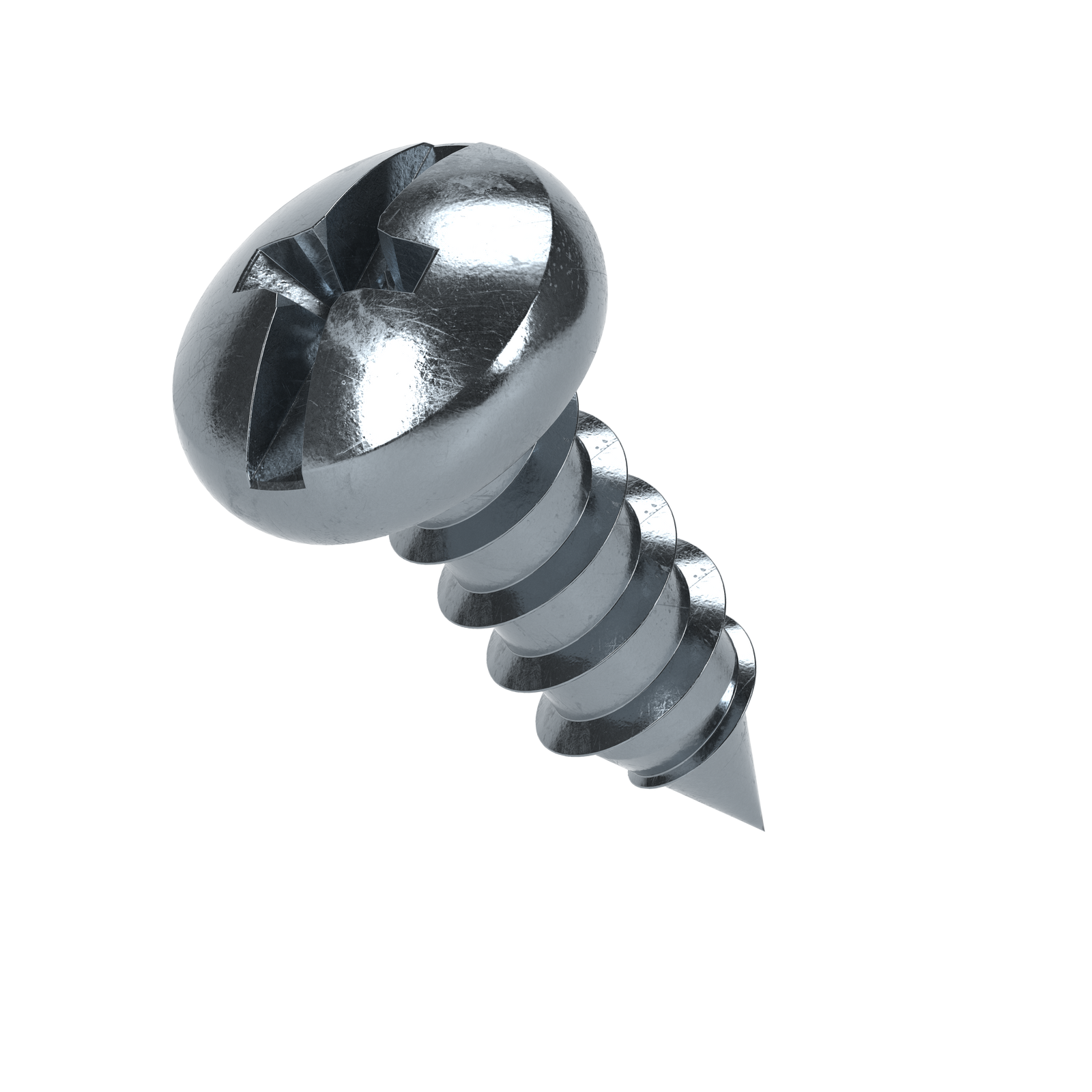 Buildex 14G x 18mm Zinc Plated Self Tapping Sheet Metal Screws - 100 Pack - Image 2 of 3