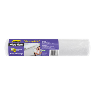 UNi-PRO 360mm 10mm Nap You Can Do It Microfibre Roller Cover