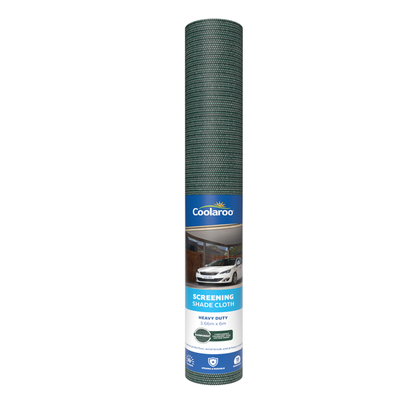 Coolaroo 3.6 x 6m Rainforest Heavy-Duty Screening Shade Cloth – 70%  UV Block