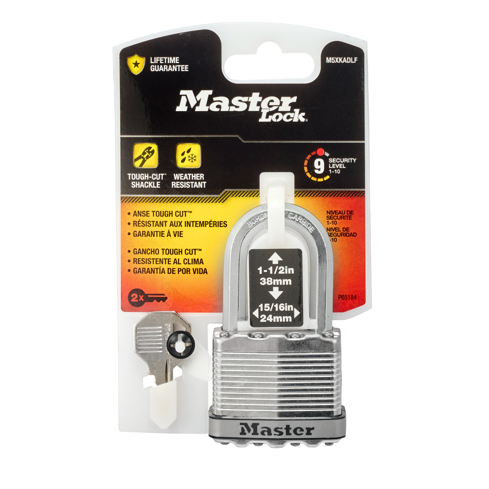 Master Lock 51mm Magnum With 38mm Long Shackle Padlock - Image 7 of 16
