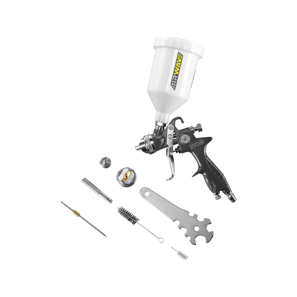 Ryobi Airwave 600mm Gravity Spray Gun with 1.3mm/1.4mm Tip